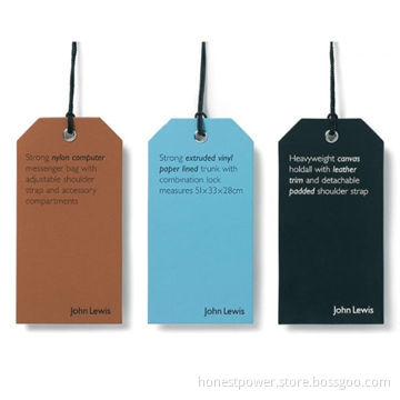 Hang Tags, Made of Paper, with UV Printing, Customized Shapes, Sizes and Designs are Accepted
